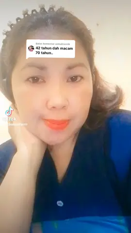 Membalas @azmahsonik Alhamdulillah ya bun, tua GK papa yg penting diberi kesehatan 🤲🥰