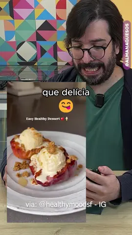 TESTE: Maçã na Airfryer com Sorvete