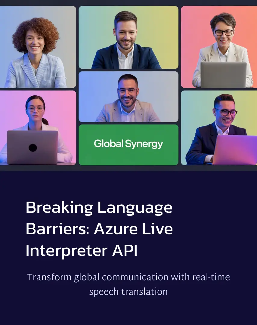 🌍 Breaking Language Barriers with Azure Live Interpreter API Real-time multilingual communication is no longer a dream — it’s here, powered by Azure AI Speech. Introducing the Azure Live Interpreter API: a game-changing speech translation service that enables seamless conversations across languages in Microsoft Teams and beyond. 🗣️ How it works: Live interpretation during Teams calls Example: A non-English speaker chats with a health insurance agent — questions translated instantly Supports smoother global collaboration and customer support ⚙️ Built on Azure AI Speech: Advanced speech recognition + neural machine translation High accuracy, low latency, and continuous improvement from Microsoft’s AI research 💡 Integration Highlights: Embedded in Teams Meetings Works with Teams Phone and Azure Communication Services Developers can build custom apps using Azure Speech SDK + Call Automation APIs 🌐 Real-World Impact: Inclusive meetings across linguistic backgrounds Better accessibility and user experience Scalable, secure, and enterprise-ready 🔧 Developer Features: Easy integration with Azure Communication Services Calling SDK Supports call routing, mid-call controls, and conversational AI Role-based access and dynamic scalability 🚀 What’s Next: Expanding language support Enhanced contextual understanding and sentiment analysis Deeper integration with Azure AI services Ready to connect the world — one conversation at a time? 👉 Explore the Azure Live Interpreter API today: Microsoft Azure #Azure #LiveInterpreter #AI #SpeechTranslation #MicrosoftTeams #Multilingual #Accessibility #DevTools #AzureAI #GlobalCommunication #Innovation #SpeechTech