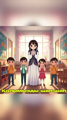 ЖИ көмегімен жасалған, сәбилерге дене мүшелерін жаттауға бағытталған сергіту сәтімізді ұсынамыз @mtdi.kaz #сәбилердісөйлетейік2025 #балабақша #садик #ии #fyppppppppppppppppppppppp  