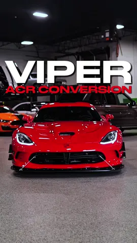 2014 Dodge Viper ACR-Conversion 🐍 | #carsoftiktok #fyp #cars #americancars #viper 