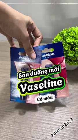 Son dưỡng môi Vaseline Colour Care màu tự nhiên, dưỡng ẩm tốt 😍 học sinh sinh viên dùng em này ổn lắm nha #vaseline #sonduongmoi #sonduong #lamdep #beauty 