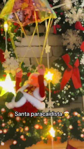 Santa paracaidista #navidad #lucesnavideñas #lindavista #nicaragua🇳🇮 #tiendatodomga 