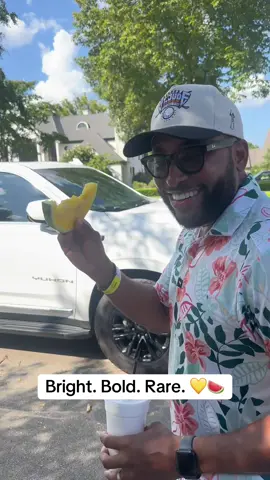 Yellow watermelon 🍉💛 … rare & refreshing, just like a Made in Memphis smile. Call/text 📲 901-295-2995 to start your transformation. 
