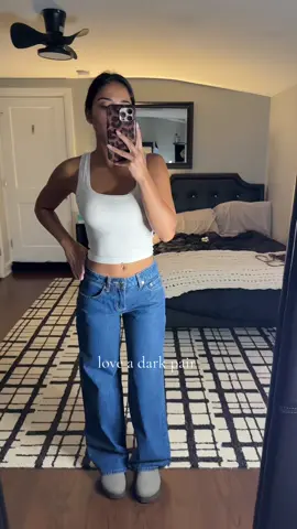love this dark wash pair 