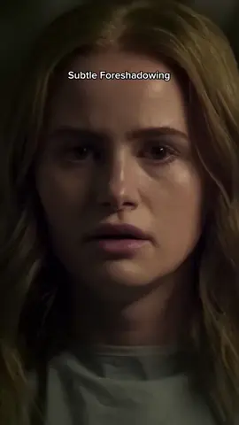 not the most subtle of foreshadowing #TheStrangersMovie Chapter 2 in cinemas Friday #MadelainePetsch #horrortok #filmtok #horror 