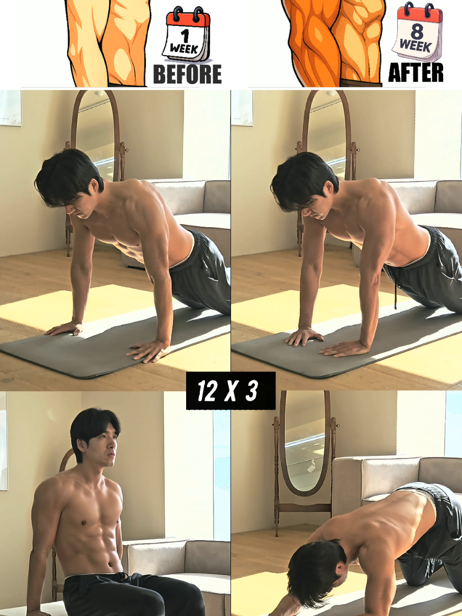 Beginner Triceps Workout 🏡 | 초보자 삼두근 운동 #Fitness #workout #homeworkout  #tricepsworkout #triceps 