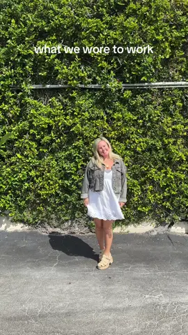 what we all wore to work🤍 thanks @nataliezacek for the inspo 🫶🏼 #southernhomebakery 