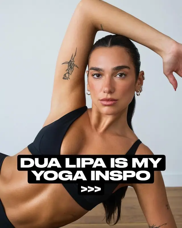 Radically optimistic that one day I’ll have the same yoga discipline as @Dua Lipa 🧘‍♀️ #dualipa #yoga #yogapractice #inspiration #yogapose 