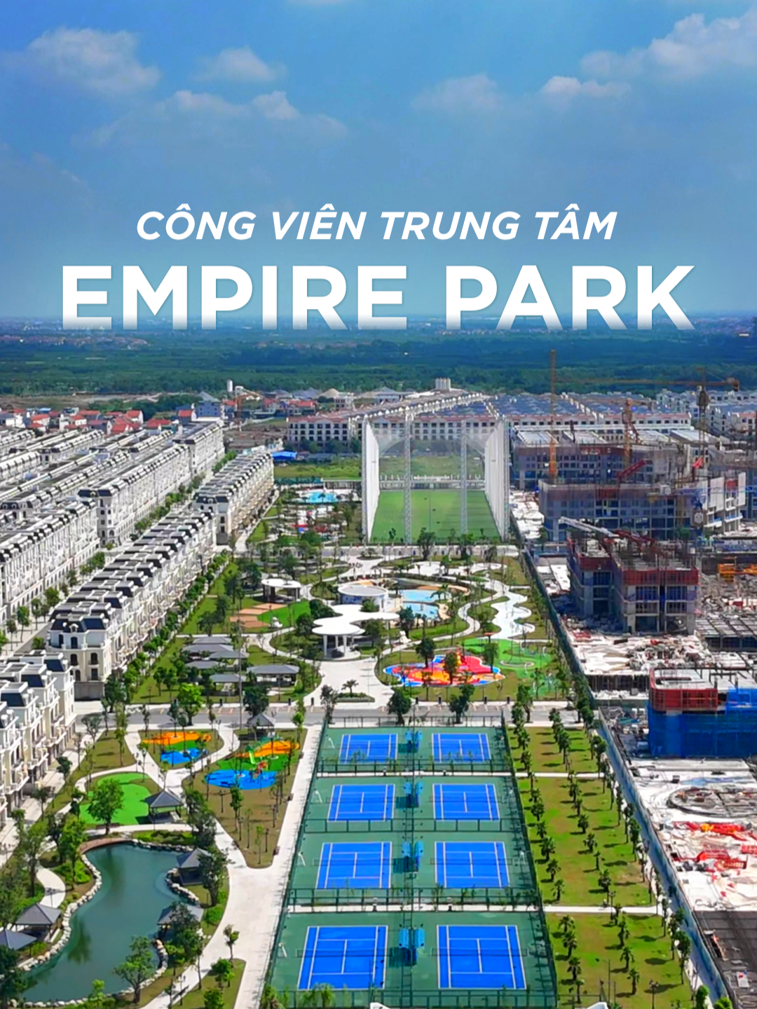 Đại công viên #masteritrinitysquare phải nói là rộng lắm mọi người ạ. #vinhomesoceanpark2 #Romanproperty