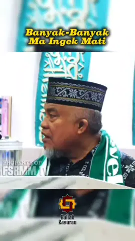 Banyak-Banyak Ma Ingek Mati Kato Buya Ristawardi  #buyaristawardi #baliakkasurau #ceramah  #ceramahislam #pituahminang 