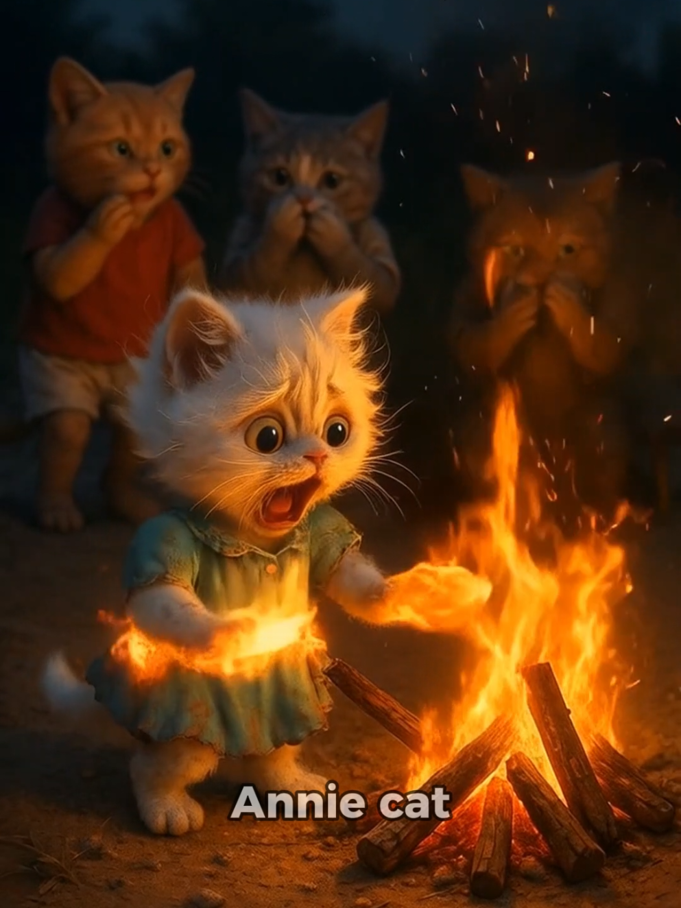 The poor cat was teased by its friends, causing it to be burned and hospitalized.#sad #aicat #poorcat #cat #ai #viral #foryoupage #animation #fyp #cute 