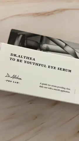 Dr. ALTHEA EYE SERUM 😍💕 @Dr. Althea Influencers @Dr.Althea US #fyp #wishlist #viral #glow #GlowUp 