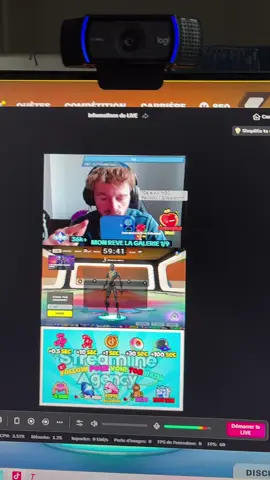 Goooo la galerie #pourtoi #live #fortnite 