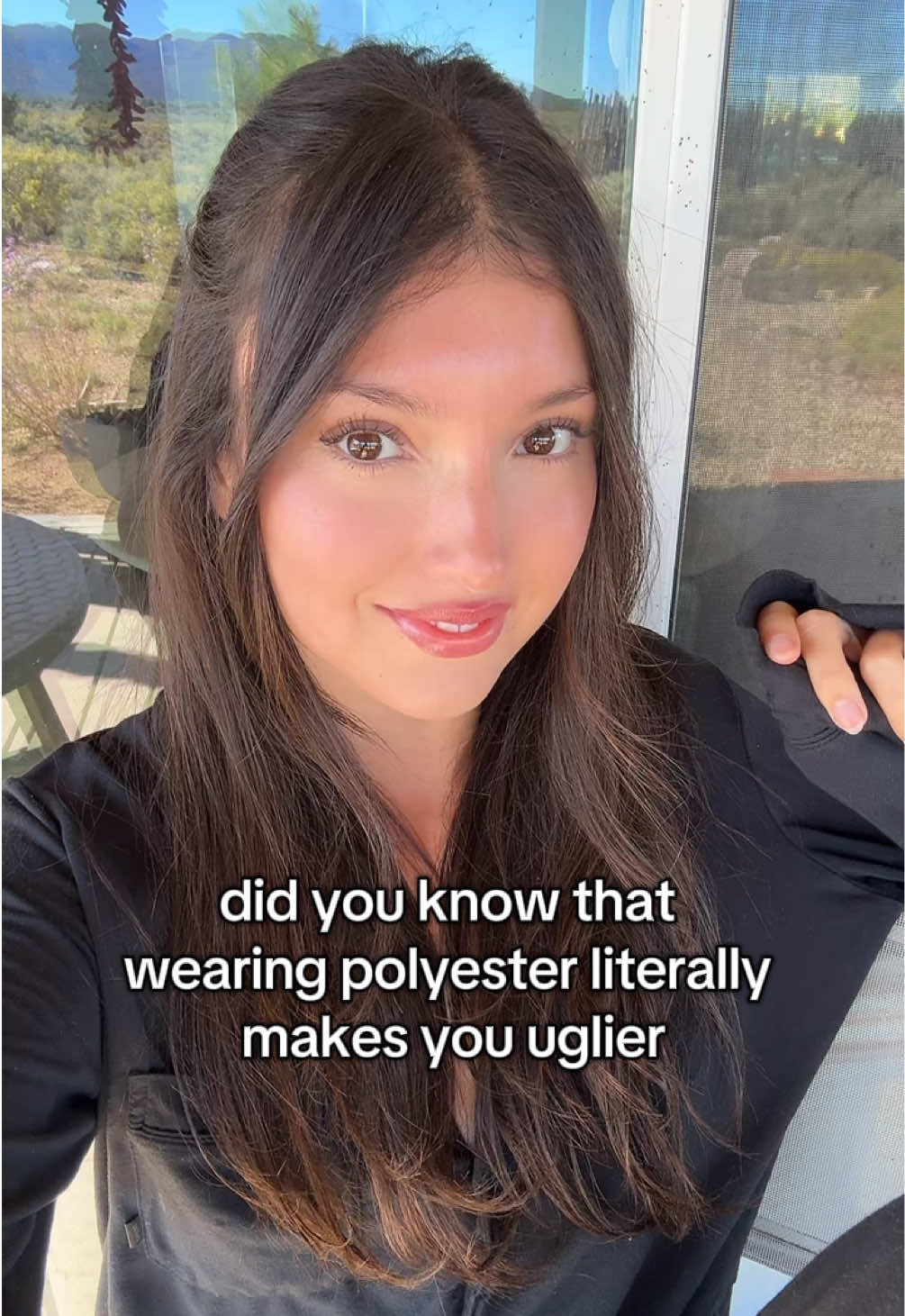 and natural fibers have SO many benefits! Lmk if I should do a deep dive on the benefits of cotton, linen, and more! #polyester #naturalfibers #GlowUp #progesterone #holistichealth 