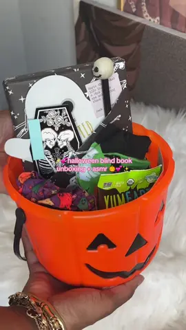 I’m so excited for this Halloween themed blind book date! I can’t wait to see what I got. Had to do a lil ASMR unboxing for yall first 📚 #booklovers #blindboxopening #bookunboxing #bookworm #halloween2025 