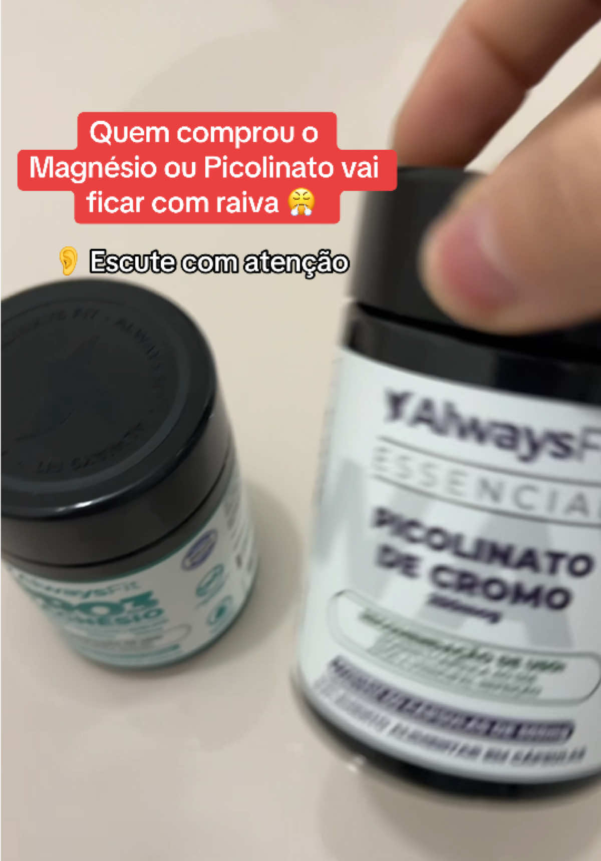 Quem comprou magnésio ou Picolinato de cromo vai ficar com raiva 😤  #fitslim #magnesio #psyllium #mulhereslindas #soulinda 