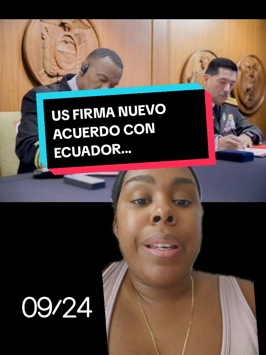 US FIRMA NUEVO ACUERDO CON EL ECUADOR... #ecuador #danielnoboa #Tiktoknews #NOTICIASTIKTOK #trump2025 