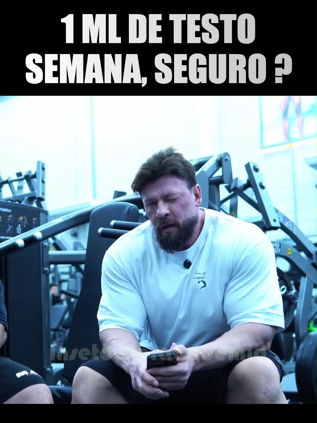 1 ml de testo na semana é seguro ? #bodybuiding #fisiculturismo #bodybuilders