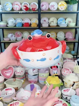 Tô Nắp Mỳ Cua Đỏ Siêu Đẹp Chất Lượng Cao #toanmi #tosuanmi #batsudethuong 