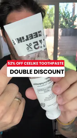 52% off Ceelike nano, hydroxyapatite toothpaste #ceelike #tiktokshopcreatorspick #tiktokshopcreator #tiktokshopcreatorpicks #blackfriday 