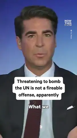 Jimmy Kimmel sparks MAGA outrage, but a Fox News host suggesting bombing the UN draws little backlash. Selective outrage, loud and clear.