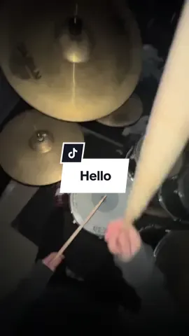 Hello #adele #drums #drummer #drumcover #musictok 