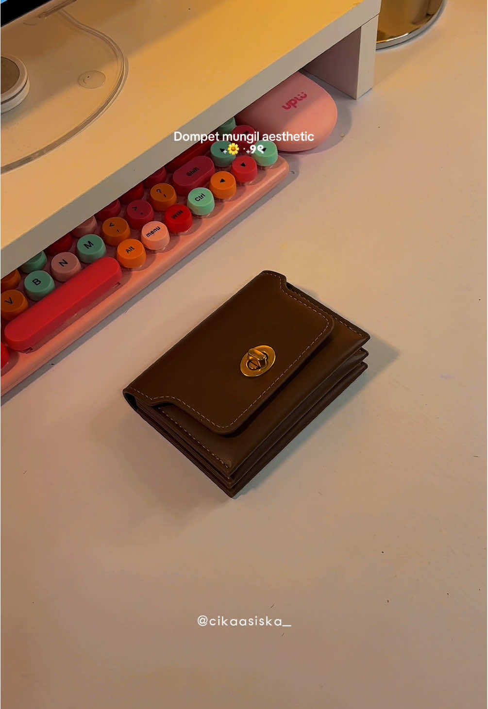 Dompet mungil yg bisa masuk di tas kecil ku🫶🏻 #dompet #dompetwanita #wallet #miniwallet 