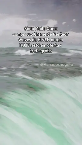 Creme Hiven de Pentear cachos e ondulados Waves  —- #hiven #cremeparapentear #cremecachos #cremecabelocacheado #cabelo 