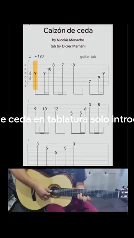 Cueca calzón de ceda tablatura  #didiermamanikalamarka #didiermamaniguitarra #didiermamani #guitarrafacil #tablaturaparaguitarra #tipsdeguitarra #comotocarguitarra 
