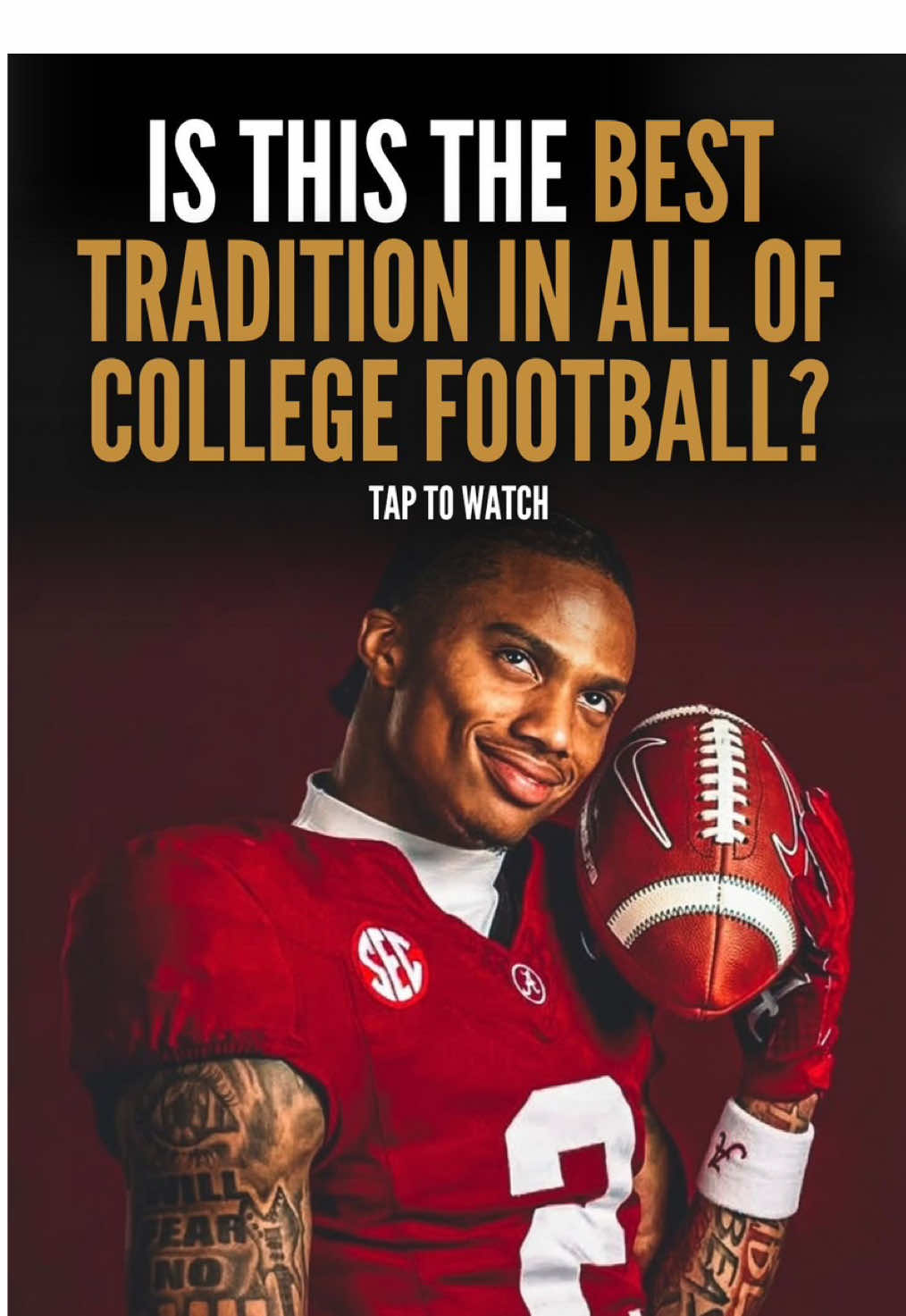 Something special about singing Alabama in Alabama 🤷‍♂️ Which school has THE BEST tradition in college football? 👀 🎥: @Drew Hancock 