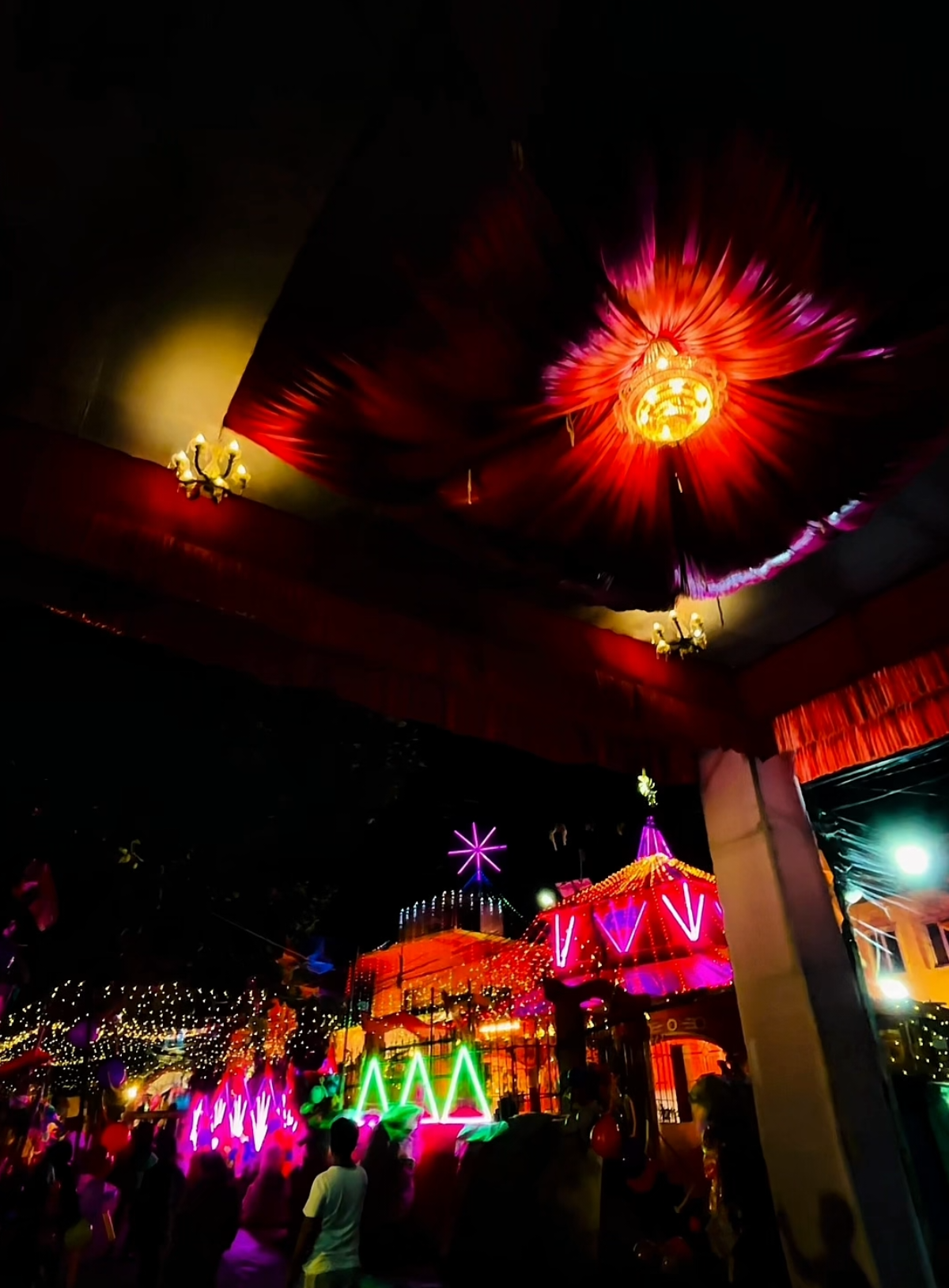 Beautifully Decorated Birtamai Mandir! 😍🫶 #dashain2082  #birtamai #birgunj 