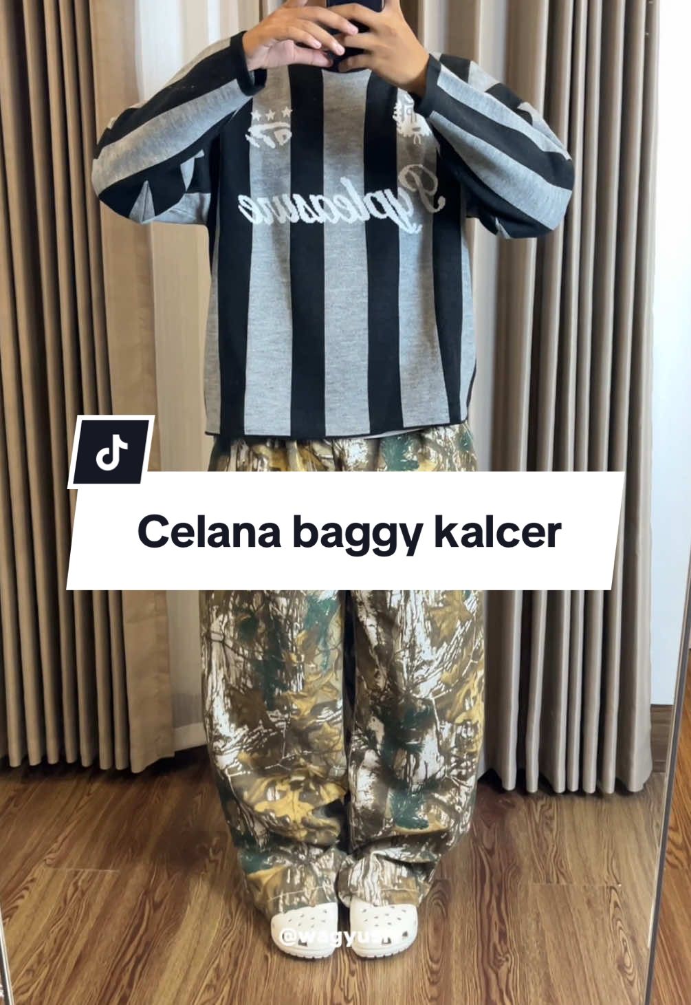 Membalas @iqzall🕸️ aku pakai size xl ka #celana #celanabaggy #rekomendasicelana #outfitinspo #outfitideas 