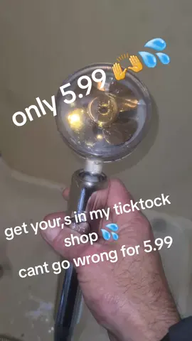 turbo shower head 💦 so cheap only 5.99 🙌 check my ticktock shop below 💦🔥💛