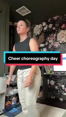 Cheer choreography day#newcheercoach #fentysuperbrandday #update #cheerchoreographers #cheer 