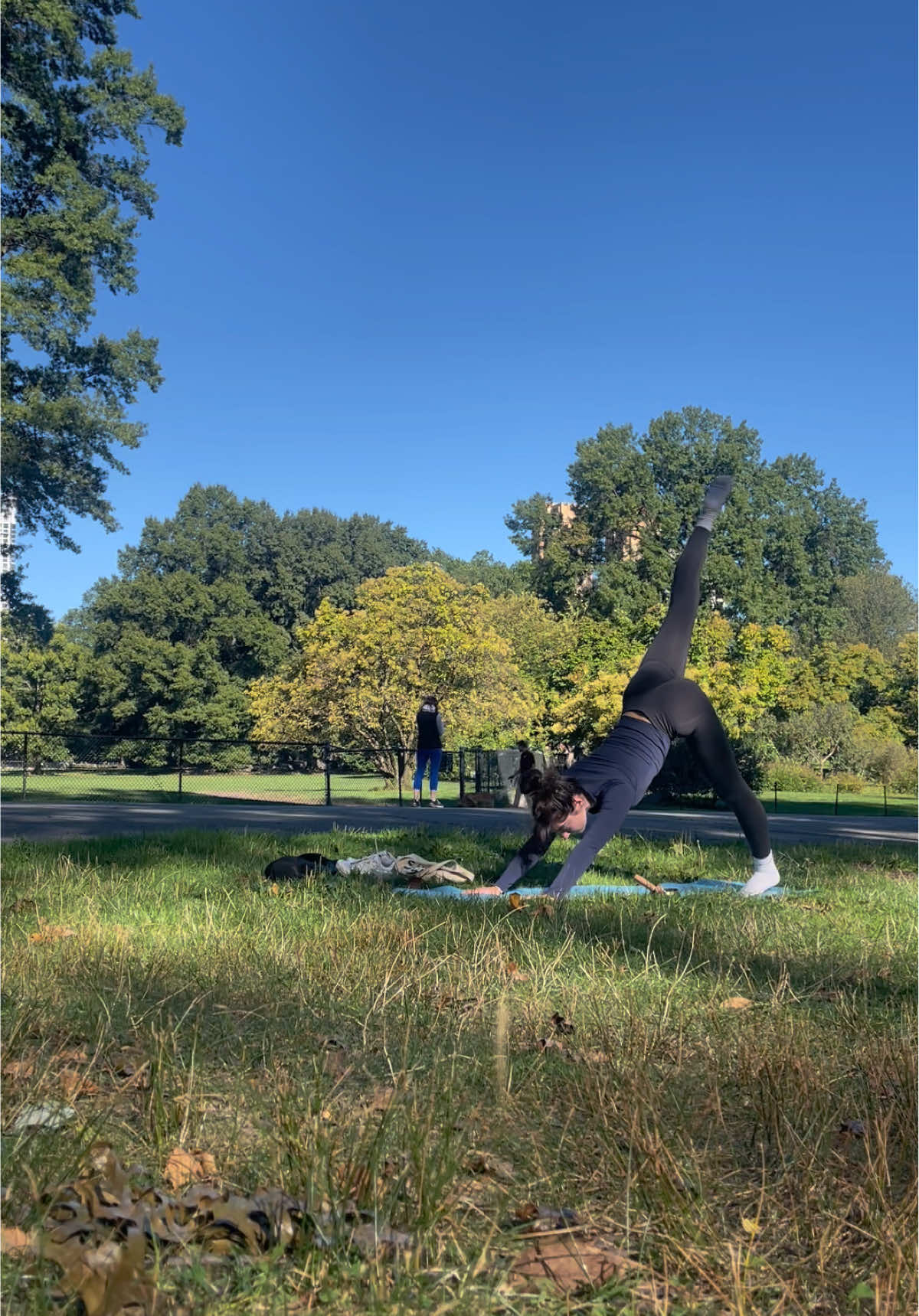 This could be you…but you be playin.  Freeeeee classes every Saturday and Sunday in Central Park near sheep’s meadow. Flow with me:) #yoga #centralpark #freethingstodoinnyc #vinyasa 