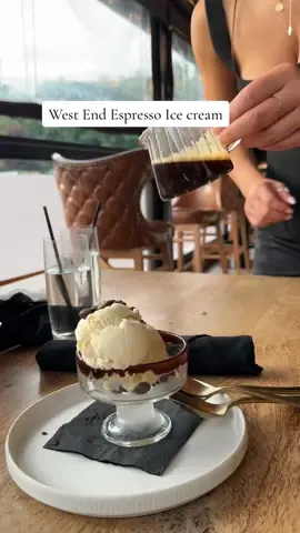 This espresso ice cream from @West End was so good my cousin couldn’t stop eating it… #espresso #icecream #Foodie 