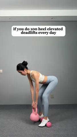 With just one kettlebell, you can build a lifted, round booty at home—perfect for anyone who loves working out at home! #girls #tiktok #homeworkout #exercise #sports 