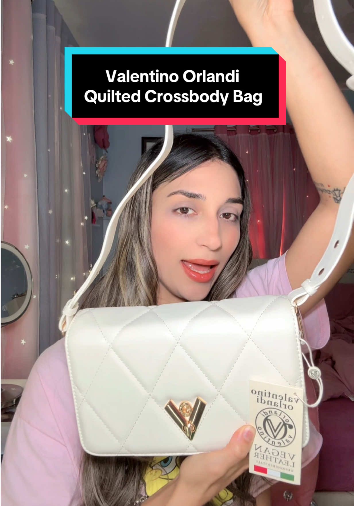 Valentino Orlandi Quilted Crossbody Bag #valentinoorlandi #bag #valentinoorlandibag #crossbodybag #tiktokshop 