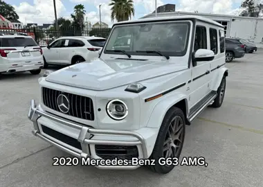 2020 Mercedes-Benz G63 AMG, luxury interior low mileage Clean title  No issues  No accident  available now with nationwide shipping.  Contact us today for fast delivery #mercedesbenz #luxurycars #usacars #foryoupage #fyp 