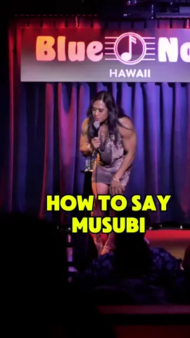 How do you say MUSUBI? I taught a new local in Oahu how to say it. #musubi #hawaii #bluenote