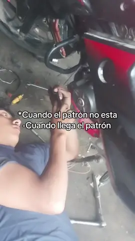 #cuandoelpatronnoesta #mecanica #motores #trabajo 