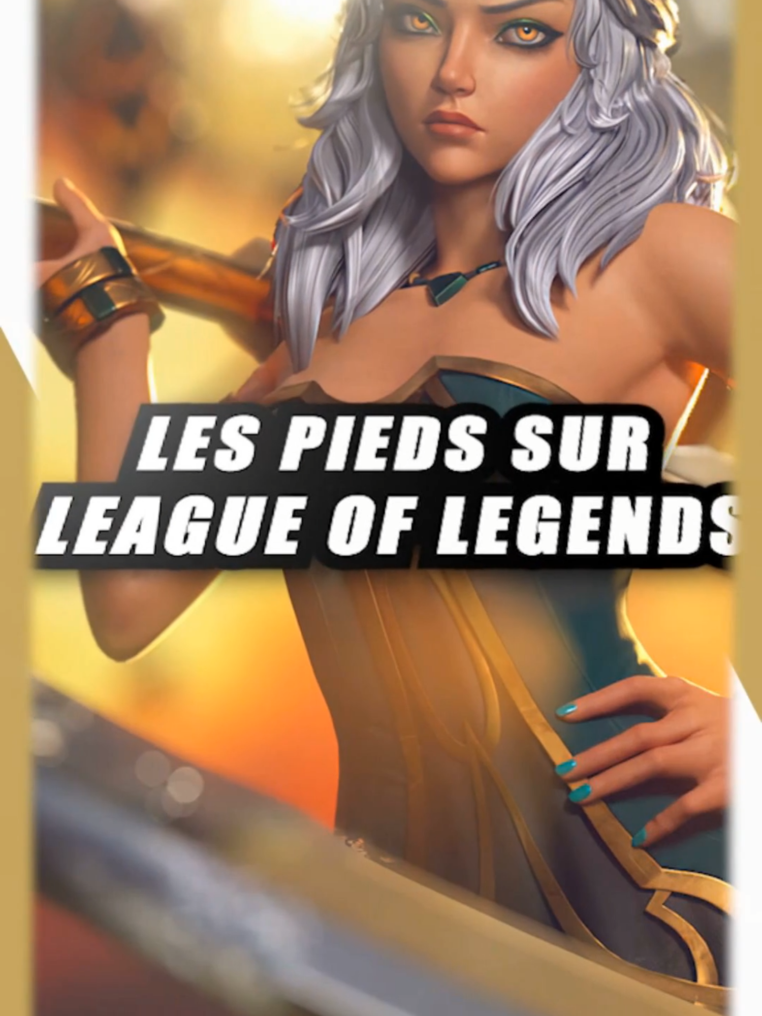 TOP 5 DES PERSOS LOL QUE J’AIMERAIS LE PLUS… ❤️🦶 #leagueoflegends