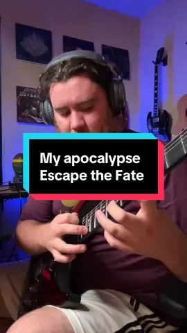 Good tapping practice 😁#escapethefate #guitarsolo #electricguitar #guitartok #electricguitarcover 