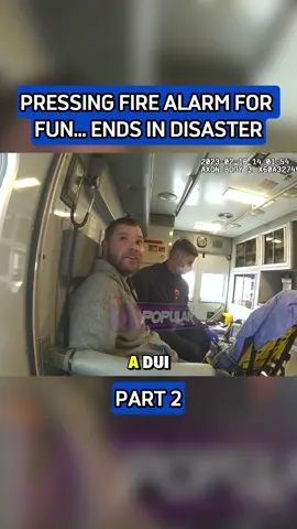 Pressing fire alarm for fun… ends in disaster P2 #bodycam #bodycampolice #cops #police #foryou 