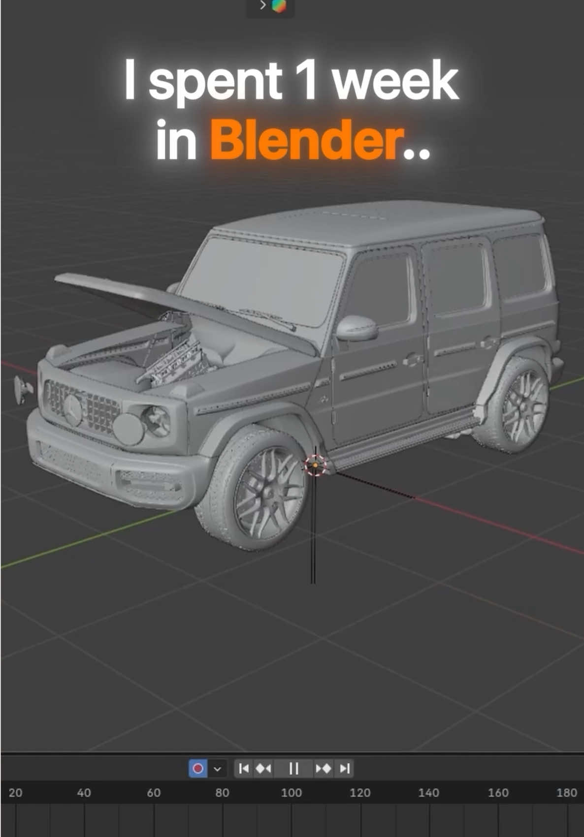 Created this crazy car morph from a Mercedes to a Porsche using Blender! I broke down both 3D models into individual parts to make the transformation smooth and seamless. Spent about 1 week animating (not counting render time), but the end result was totally worth the effort. Wrapped it all up with some final touches in After Effects and added sound in Premiere Pro!  #art #3d #cgi #blender3dart #blender   