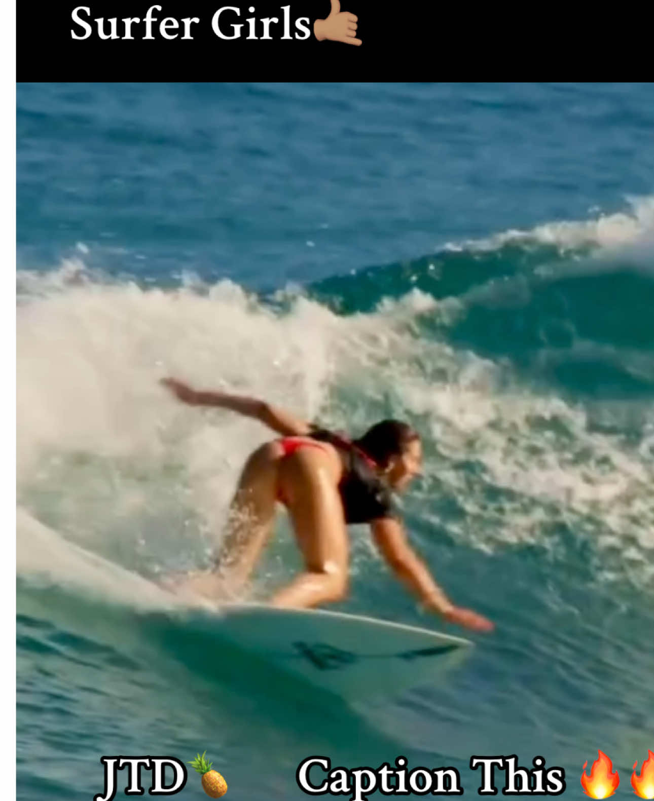 #surfing #surfergirls #captionthis #girlswhosurf #surfergirlstyle 