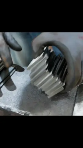 Making a Korean artifact Chiljido from the 400s AD: Damascus Steel #making #damascus #steel #knife #fyp 