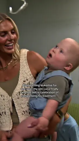 This will go to as one of the best days of our life!! ✨ The sweetest celebration for Luca, honoring him for how hard he fought and how far he has come. Surrounded by his medical team that have truly carried us through this journey and supported us every step of the way. @tristarcentennial truly saved Luca’s life, their love and care is unmatched.  God has big plans for Luca, he has such a bright beautiful future, and I can’t believe I get a front row seat to it all. So grateful to be his mama 🤍. Thank you @newschannel5 for the news segment and the video that we will forever cherish of this day 🤍.  We have come so far and in so many ways it feels like we are just getting started. I’m so excited to continue to share with you all the things in store for our family. I consider this platform such a privilege that i do not take for granted. Thank you all for allowing me to share and being such a safe space for me to show up. As much as my family is celebrating, I know you are all right alongside us cheering us on which is why I know you’ll treasure this sweet intimate moment as much as we do. I love you all, thank you for always being our people 🫶🏻. God is so good!! RINGING THE BELL ✅ #downsyndrome #leukemia #adoption #foryoupage #fyp 