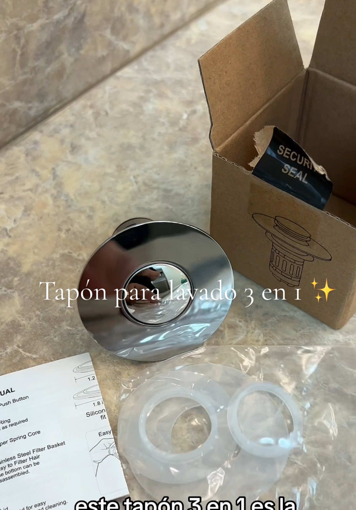 Tapón para lavado  3 en 1 #bathroomtools  #bathroomupgrade  #bidet  #bathroommusthaves  #showerheadfilter 